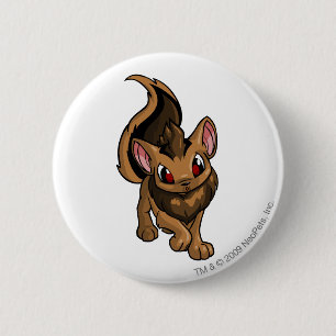 Xweetok Brown 6 Cm Round Badge