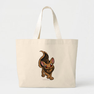 Xweetok Brown Large Tote Bag