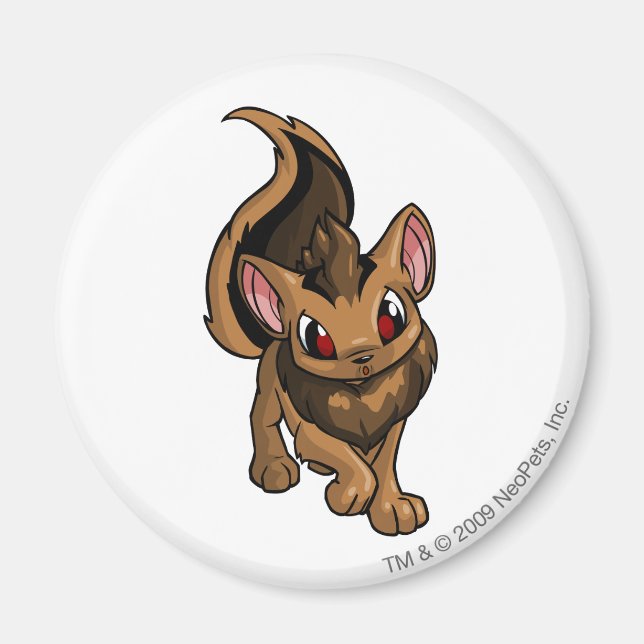 Xweetok Brown Magnet (Front)