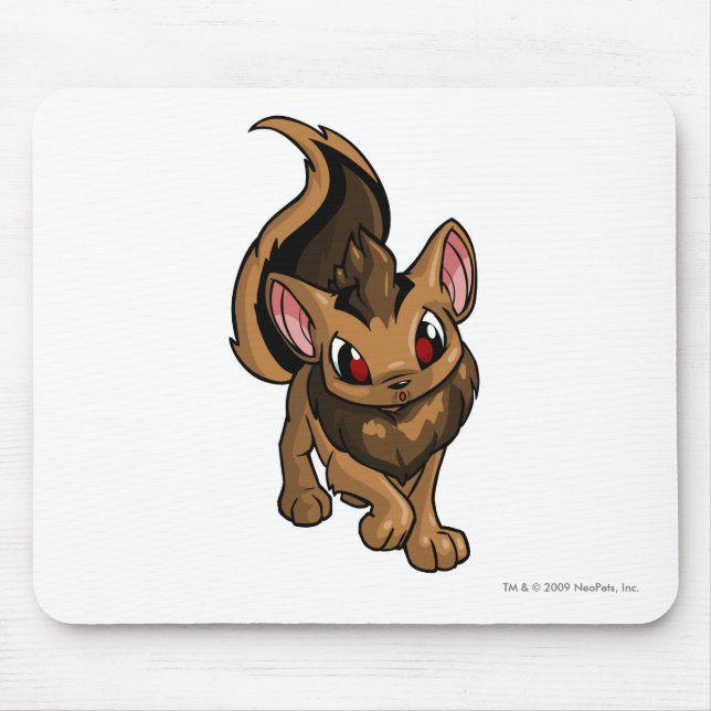 Xweetok Brown Mouse Pad (Front)