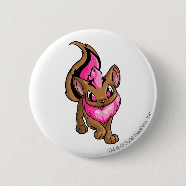 Xweetok Pink 6 Cm Round Badge (Front)