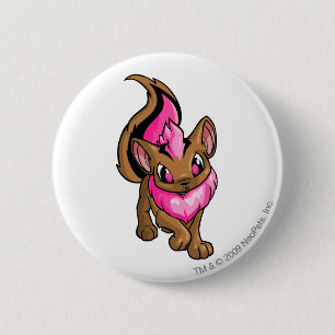 Xweetok Pink 6 Cm Round Badge
