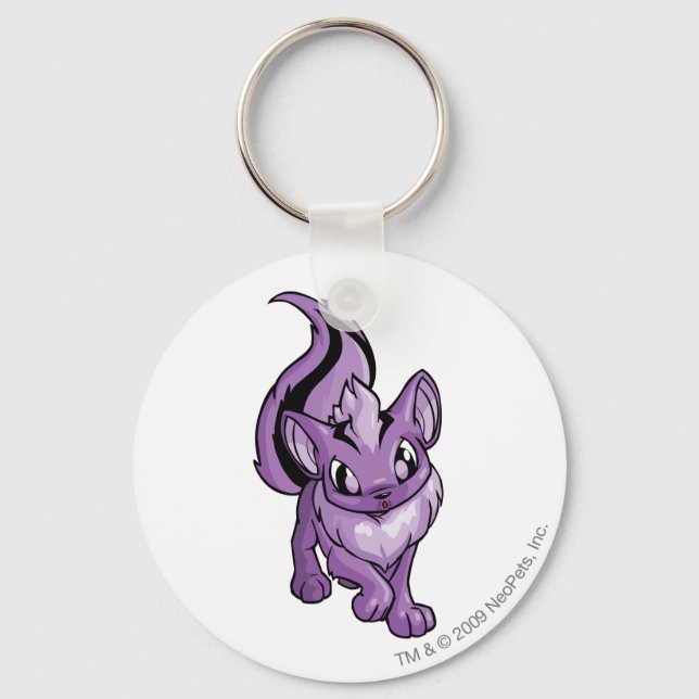 Xweetok Purple Key Ring (Front)