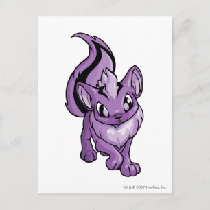Xweetok Purple Postcard