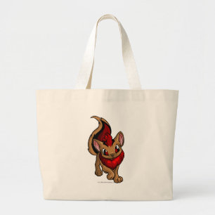 Xweetok Red Large Tote Bag