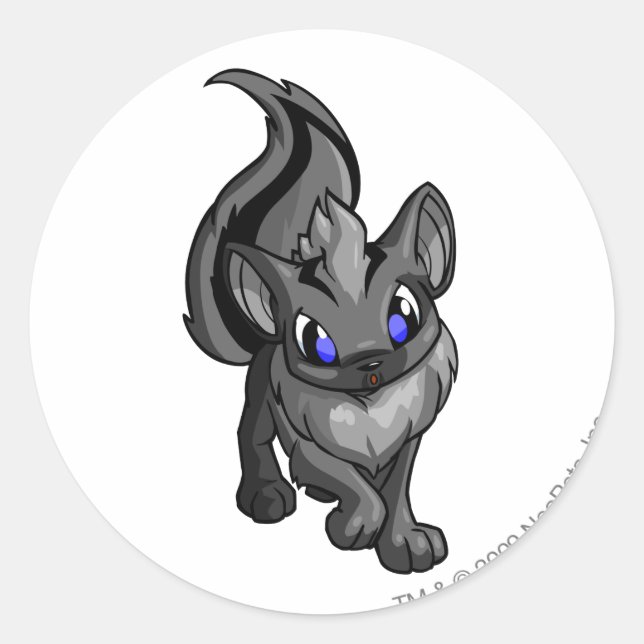 Xweetok Shadow Classic Round Sticker (Front)