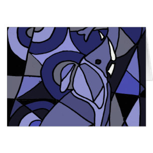 XX- Abstract Art Elephant