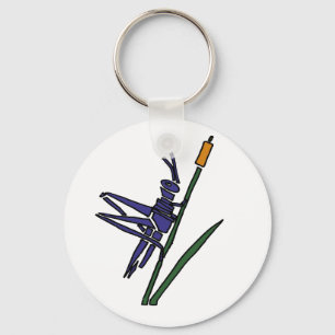 XX- Cricket Abstract Art Key Ring