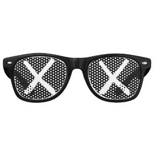 XX Eyes - "Crossed Out Eyes" Sunglasses (Black)