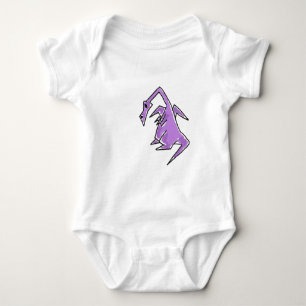 XX- Funky Purple Dragon Baby Bodysuit