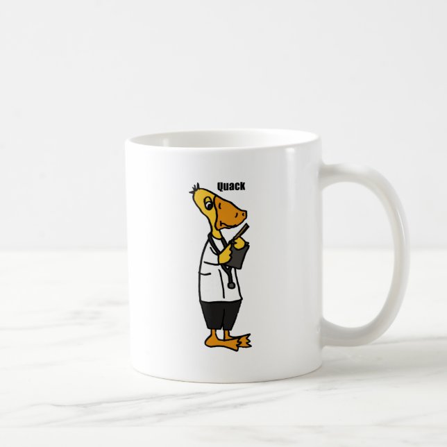 XX- Funny Duck Doctor Coffee Mug (Right)