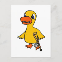 XX- Funny Lame Duck Cartoon
