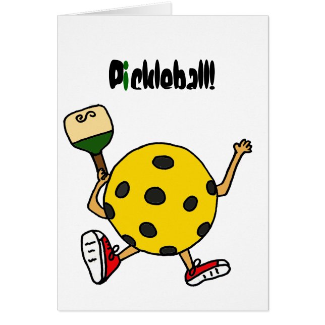 XX- Funny Pickleball Character (Front)