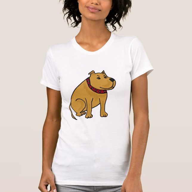 XX- Funny Puppy Dog Cartoon T-Shirt (Front)