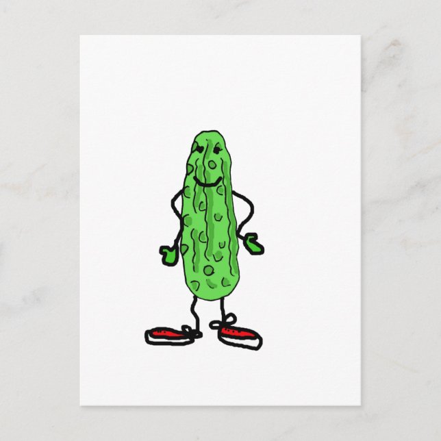 XX- Pickle Man Postcard (Front)