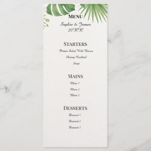 xxx menu