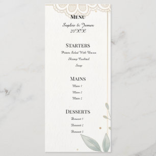 xxx menu