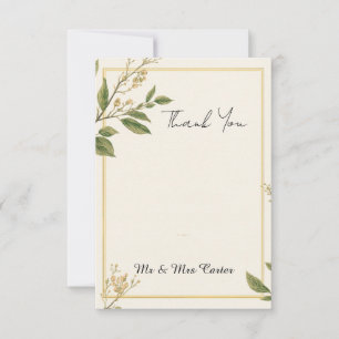 xxx Thank You Card