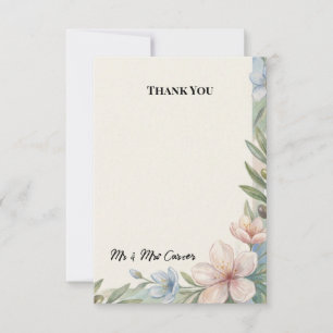 xxx thank you card