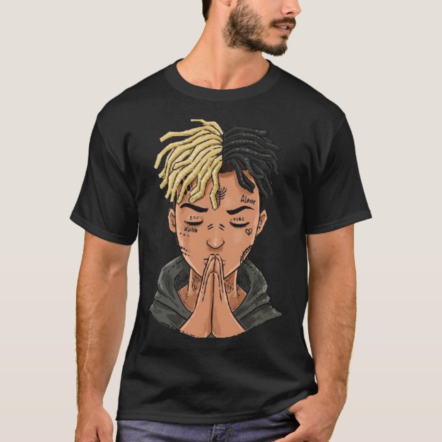XXXTentation draw cartoon RIP legend Rap Premium g T-Shirt (Front)
