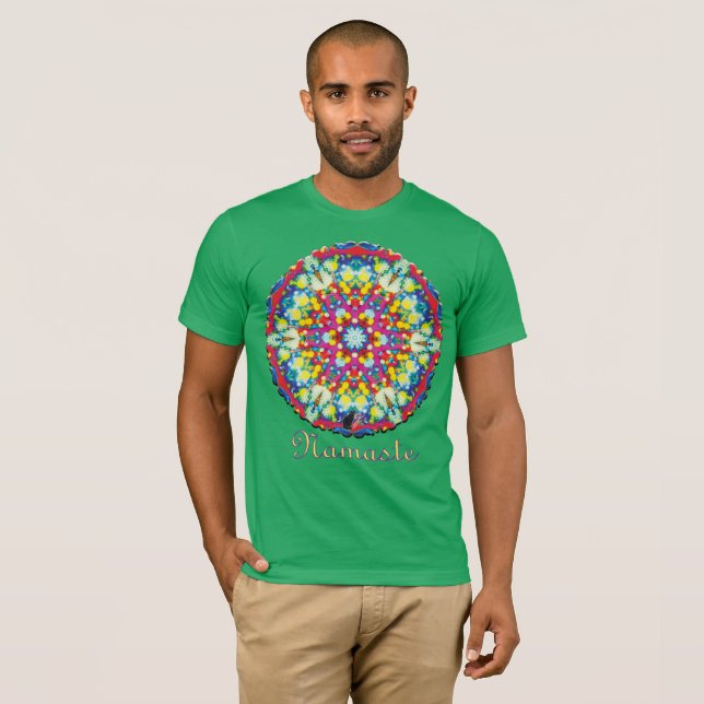Xycon Namaste Kaleidoscope T-Shirt (Front Full)
