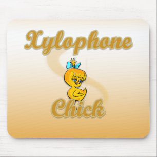 Xylophone Chick Mouse Pad