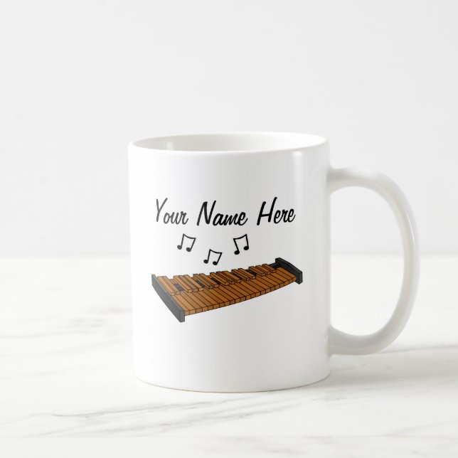 Xylophone Custom Mug Percussionist Musician Gift (Right)