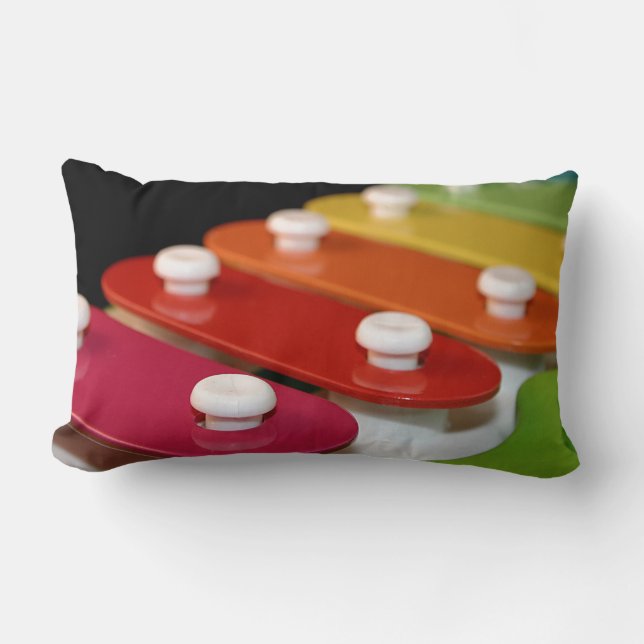 Xylophone Lumbar Cushion (Front)