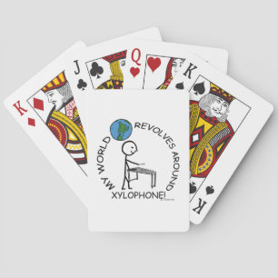Xylophone - World Revolves Around Playing Cards