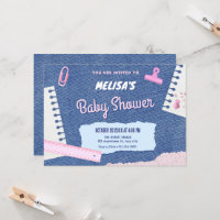 Y2k aesthetic baby shower