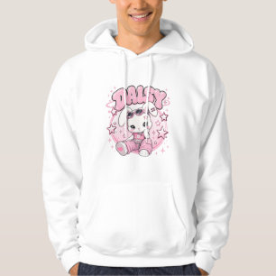 Y2K Aesthetic Cute Bunny Pastel Graphic T-Shirt Hoodie