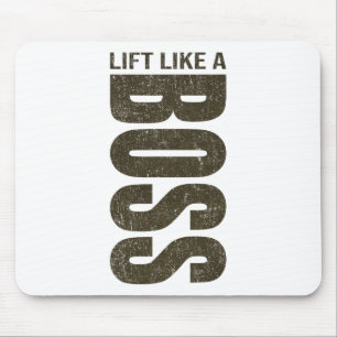 Y2k Fitness Quote Gym Training Discipline Yoga Spo Mouse Pad