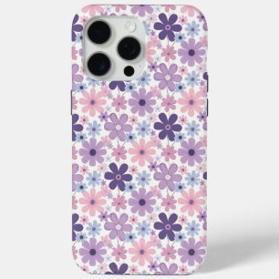 Y2K Flower Pattern iPhone 15 Pro Max Case