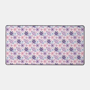 Y2K Flower Pattern Desk Mat