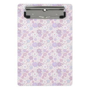 Y2K Flower Pattern Mini Clipboard