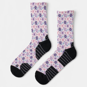 Y2K Flower Pattern Socks