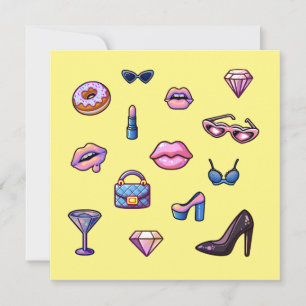 Y2K glamour girl set Invitation