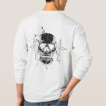 Y2k Skull long sleeve T-shirt