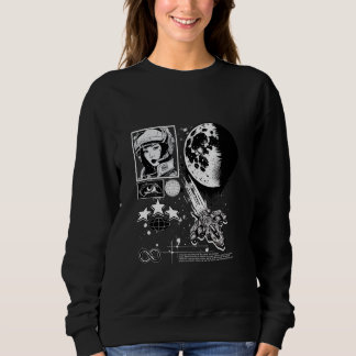 Y2K Space Pilot Starfighter Warrior Sweatshirt