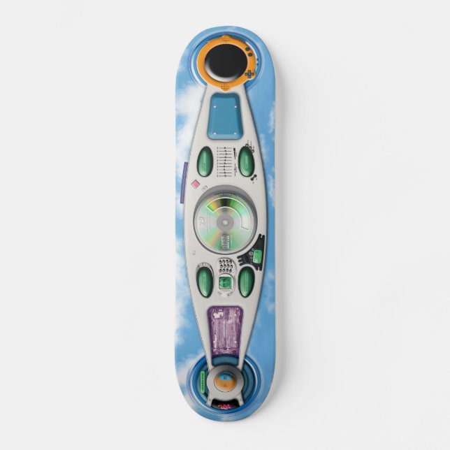 y2sk8board - the Y2K Aesthetic Skateboard (Front)