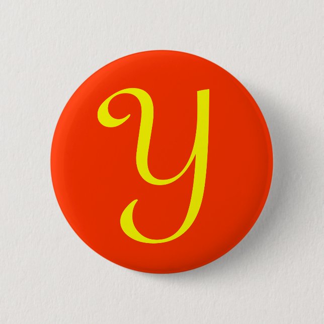 Y 6 CM ROUND BADGE (Front)