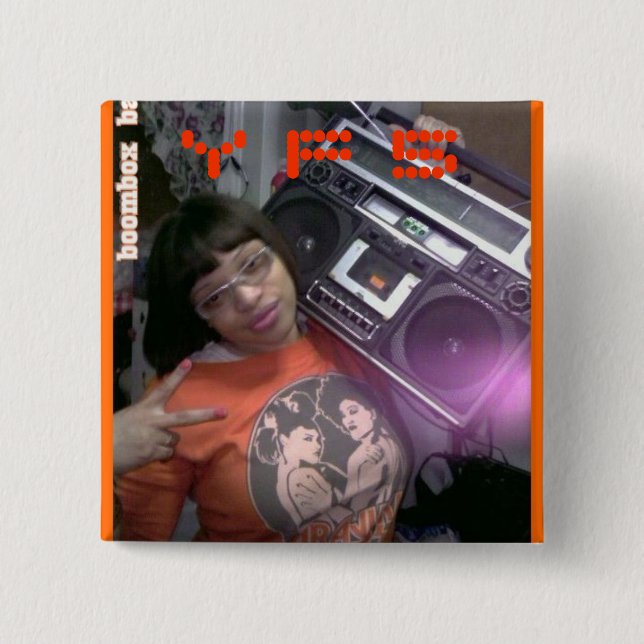 Y F 5 15 CM SQUARE BADGE (Front)