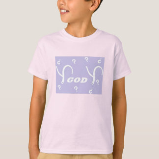 "Y God Y" Lavender Background  T-Shirt