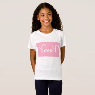 "Y God Y" Pink T-Shirt Design