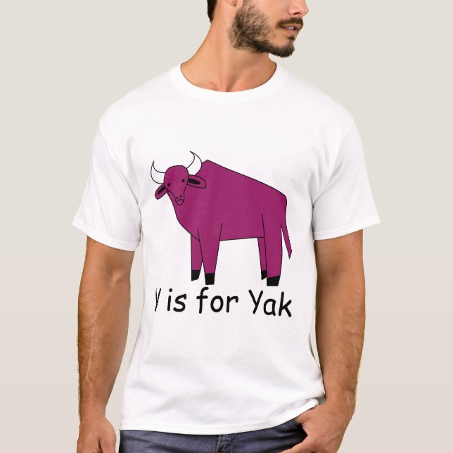 Y is for Yak T-Shirt (Front)