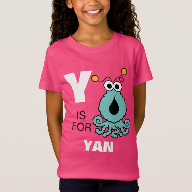Y is for Yip-Yips | Add Your Name T-Shirt (Front)
