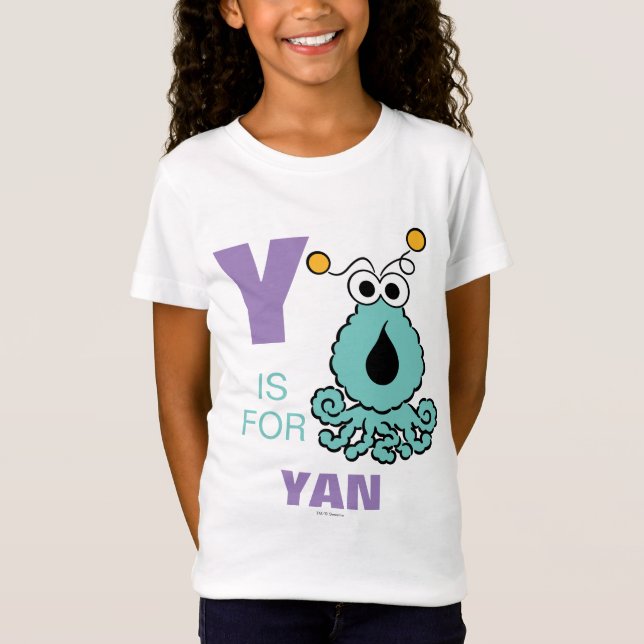 Y is for Yip-Yips | Add Your Name T-Shirt (Front)