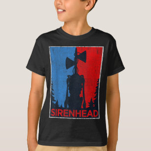 Y Siren Head Meme Gamer Kids Boys Girls Xmas T-Shirt