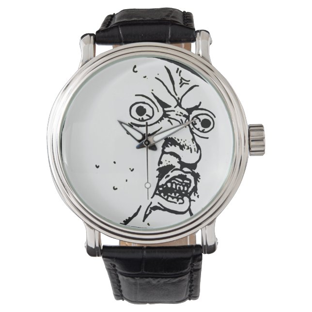 Y U NO Meme Watch (Front)