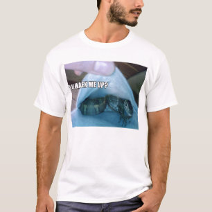 Y u waek me up? shirt